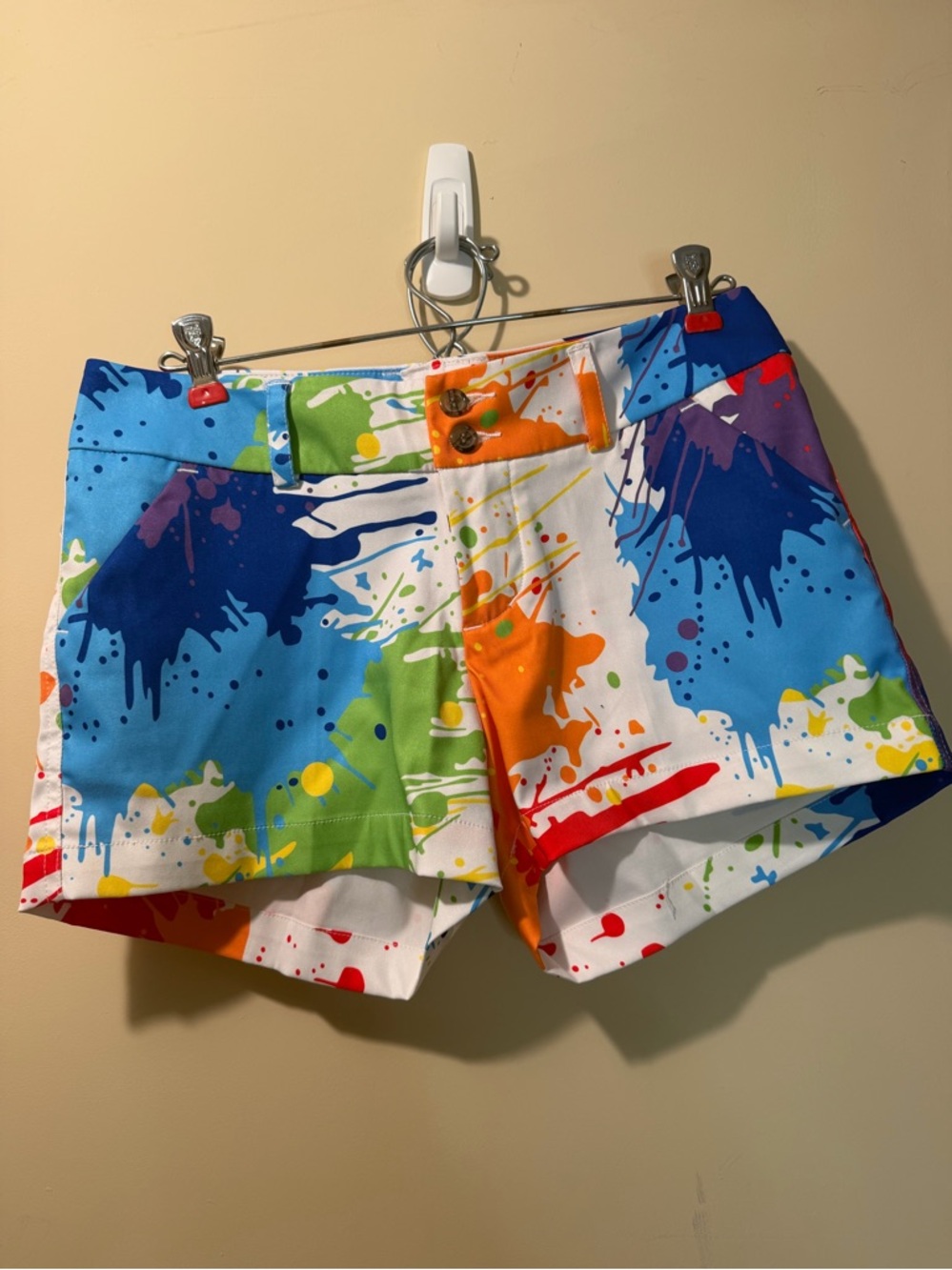 Loudmouth Women’s Drop Cloth Golf Shorts Size 4